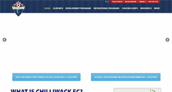 Desktop Screenshot of chilliwackfc.com